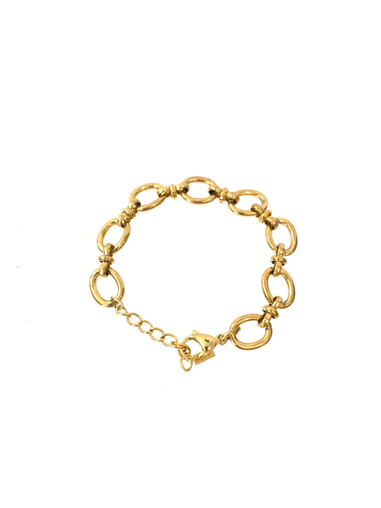 Circle Chain Link Bracelet