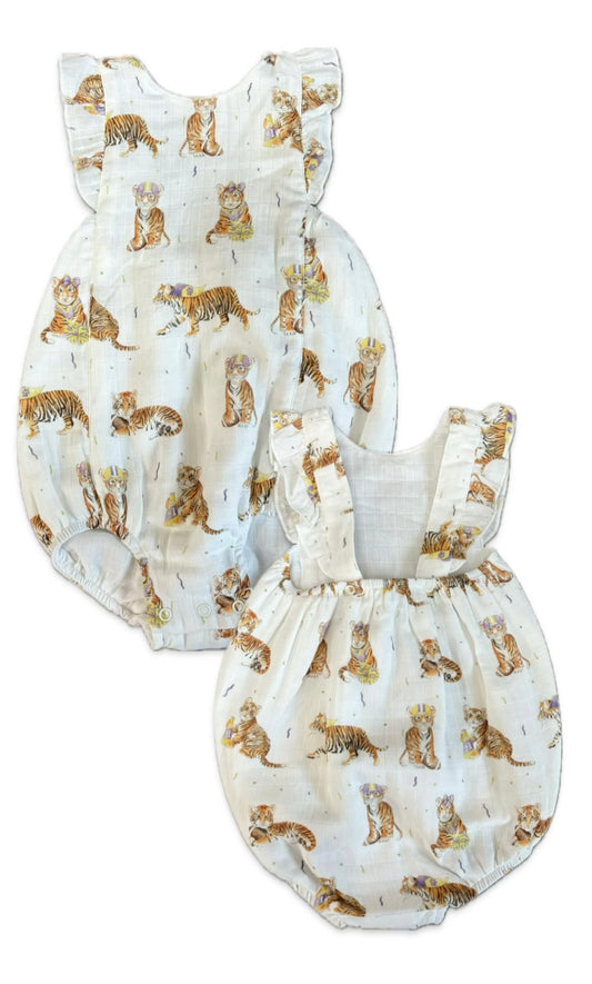 Most Valuable Cub: Louisiana Organic Muslin Sunsuit