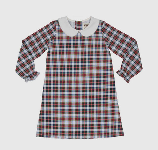 Presley Kait Christmas Plaid Dress