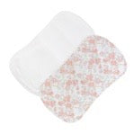 Floral Printed Burp Cloth Set