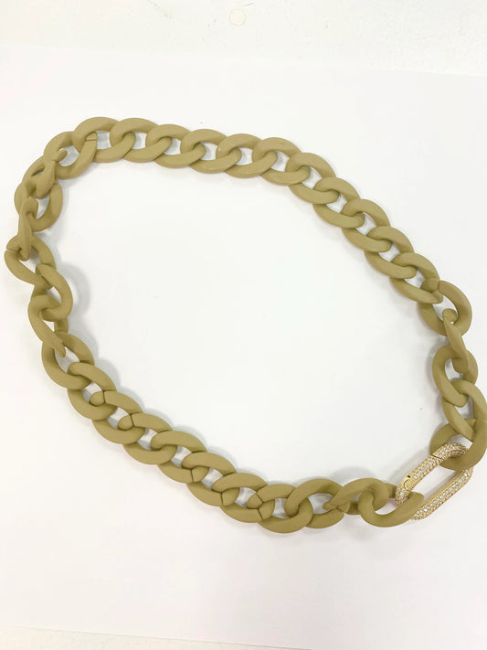 Cabana Necklace- Tan