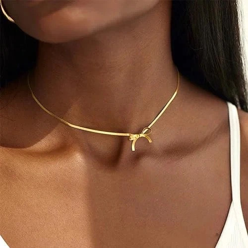 Sweet Bow Collection-Bow Choker