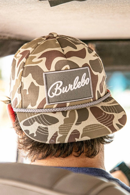 Burlebo Grey Patch Camo Cap