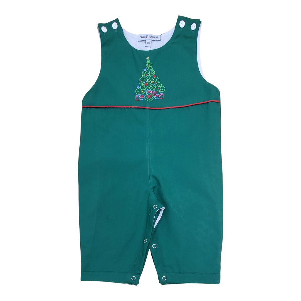 Embroidered Christmas Tree Longall