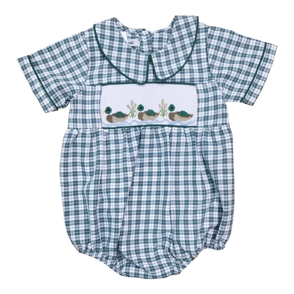 Mallard Smocked Boy Bubble
