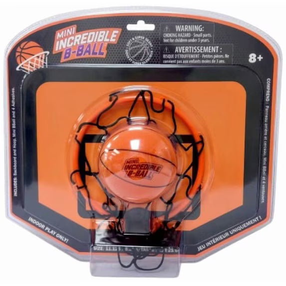 Mini Incredible B-Ball Hoop Set