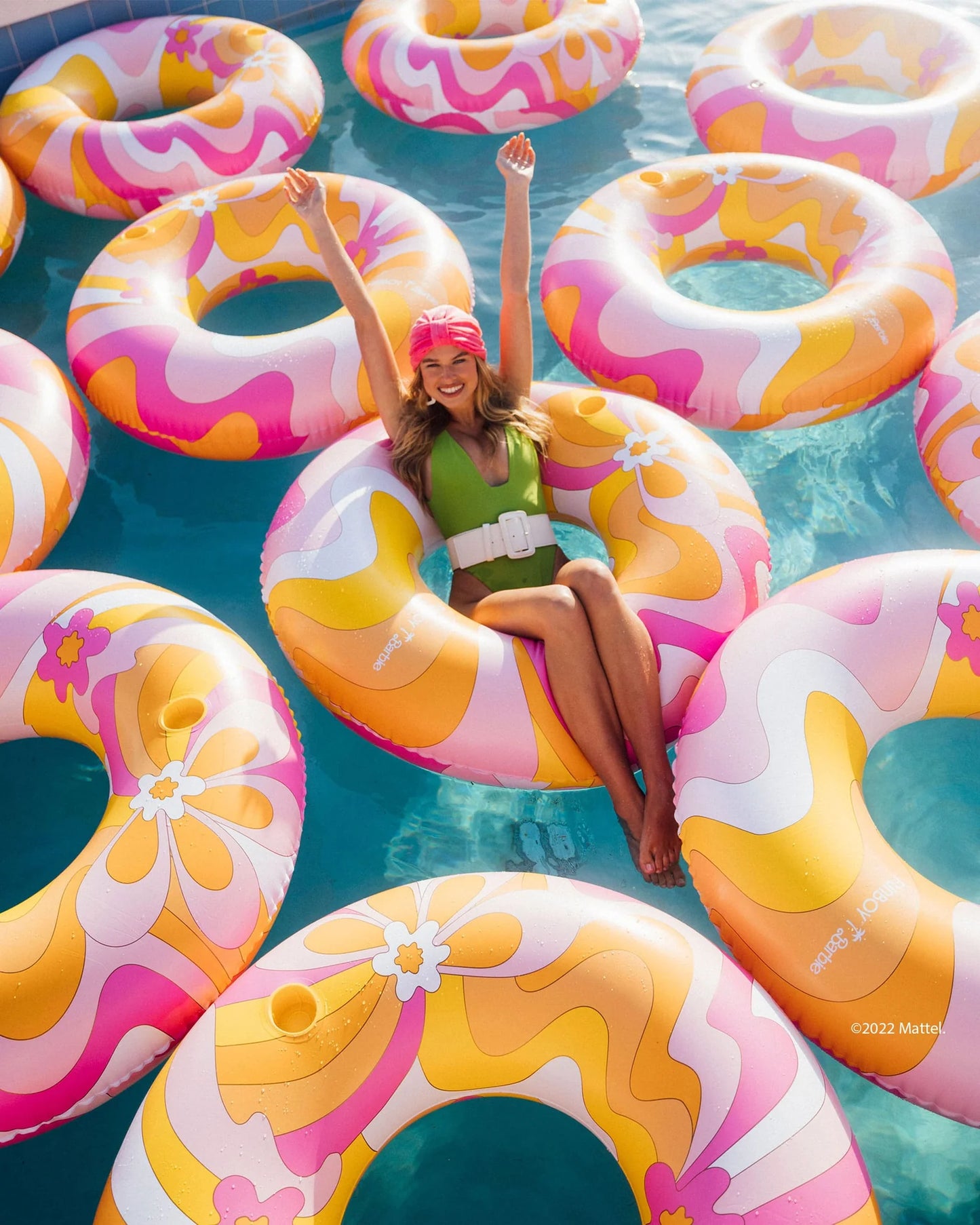 FUNBOY X Barbie Dream Oversized Tube Float