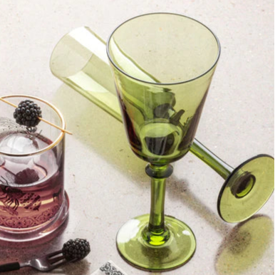 Olive Fairfax Wine Glass