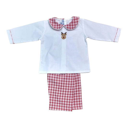 Rudolph Boy Pants Set