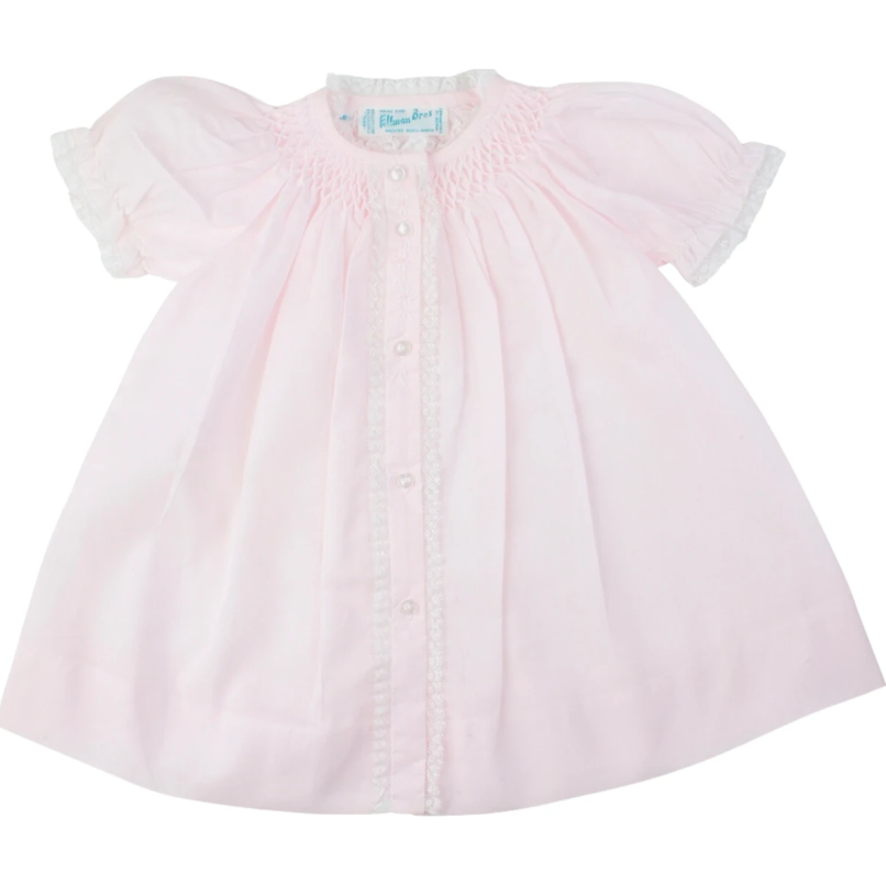 Girls Honeycomb Smocked Yoke Daygown
