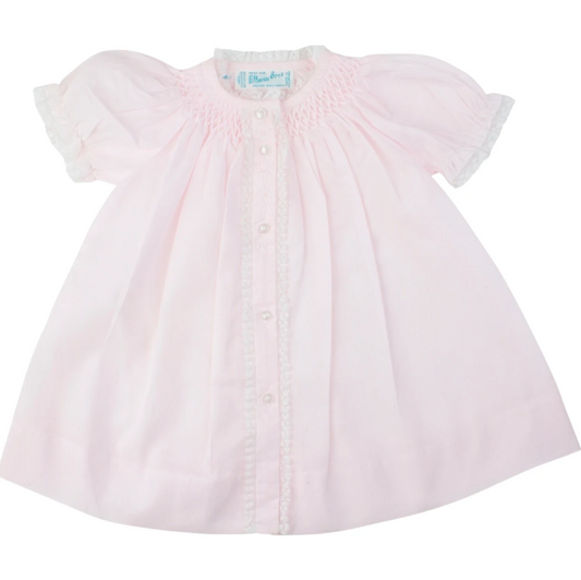 Girls Honeycomb Smocked Yoke Daygown