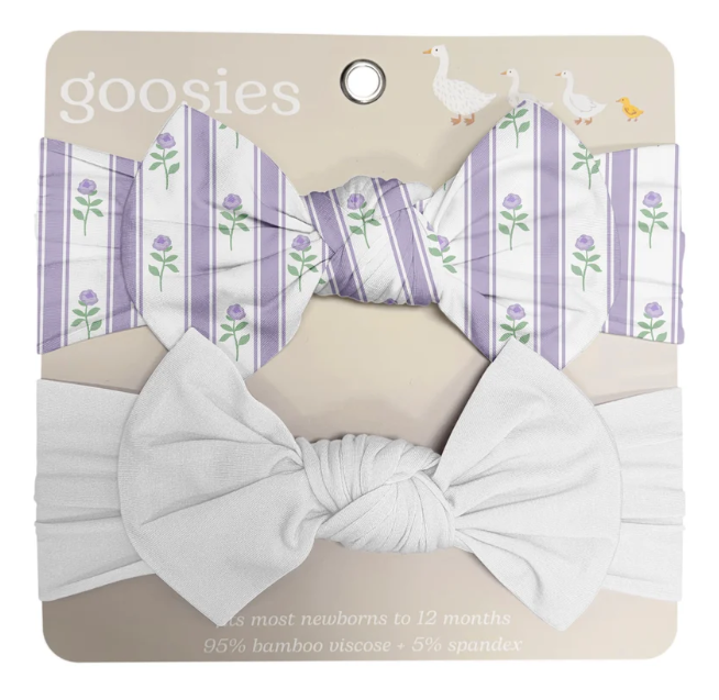 Lilac Ribbons Headband Set