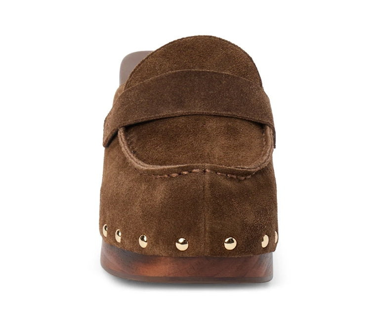Reyes Heeled Clog, Brown