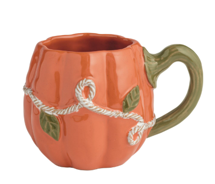 Pumpkin Vine Mugs