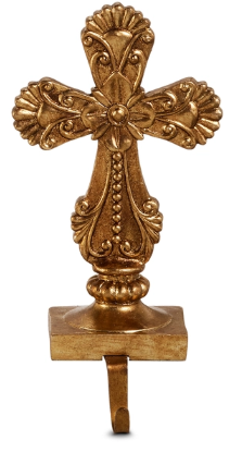 9.25" Holy Cross Stocking Holder