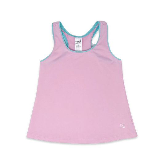 Riley Tank - Cotton Candy Pink, Mint