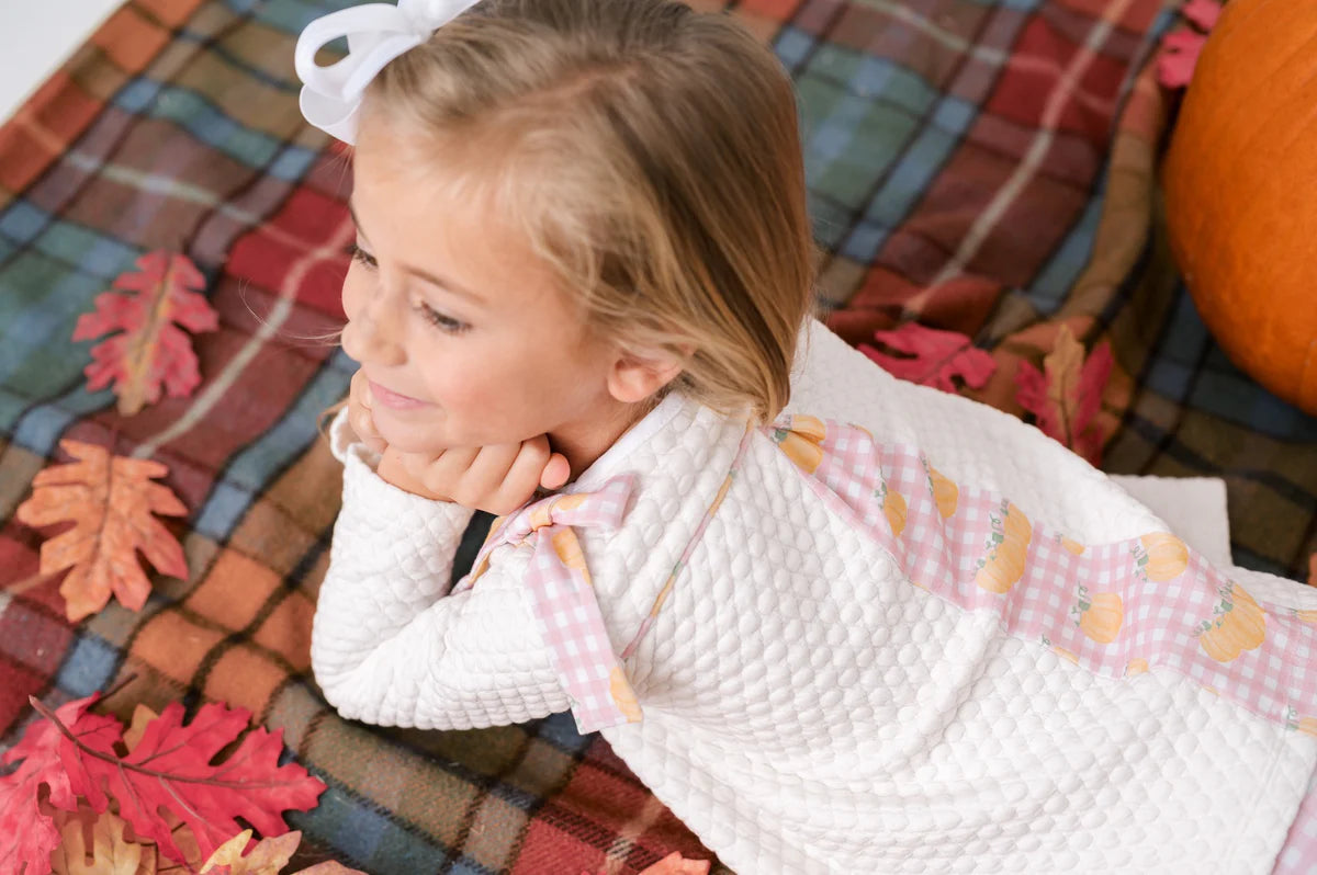 Madeline Legging Set Worthington White Quilted, Little Pumpkin