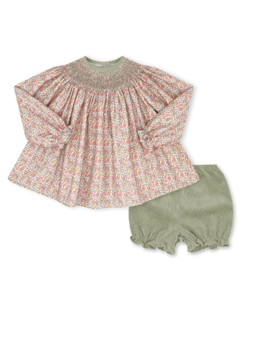 Betsy Bloomer Set Long Sleeve- Autumn Garden