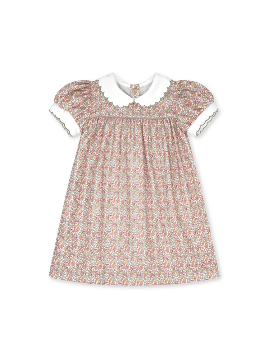 Memory Making Scallop Dress- Autumn Garden