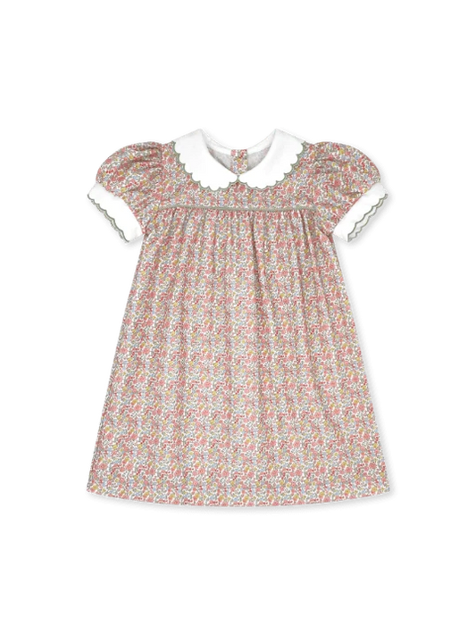 Memory Making Scallop Dress- Autumn Garden