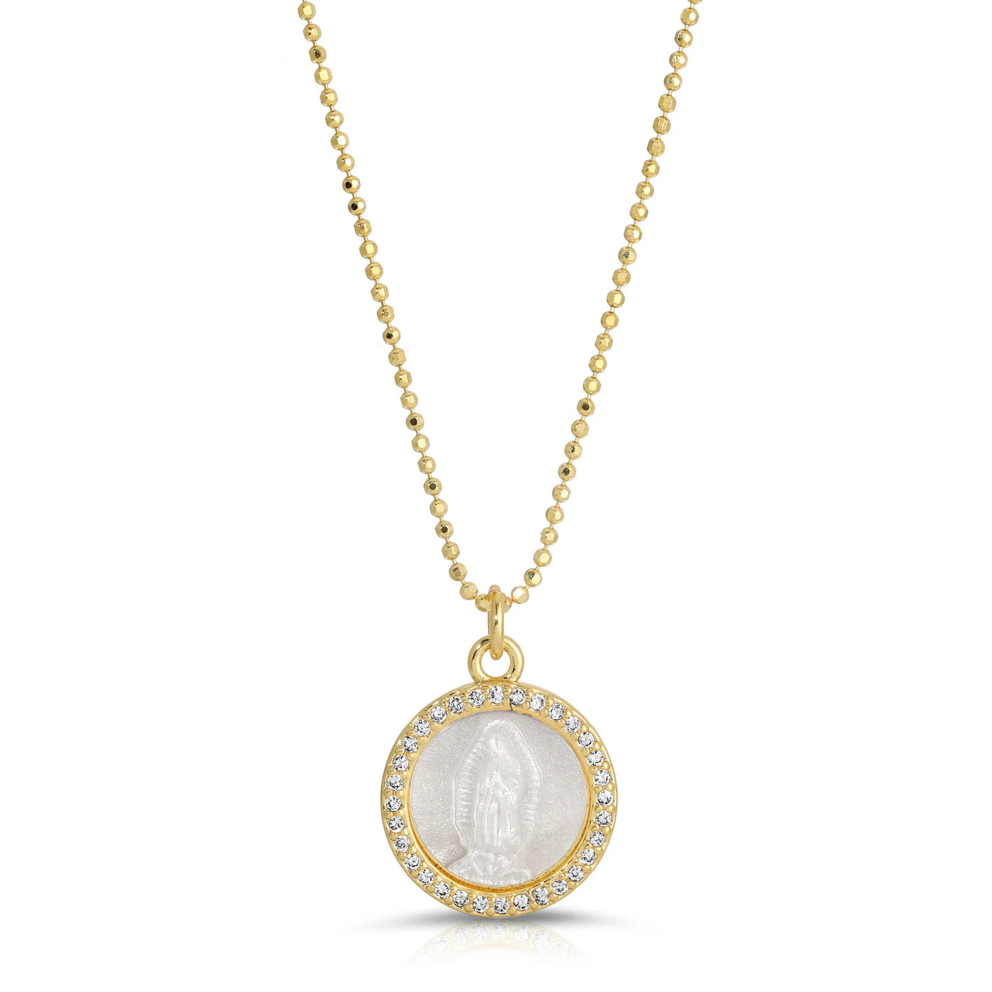 PETITE MOTHER MARY NECKLACE