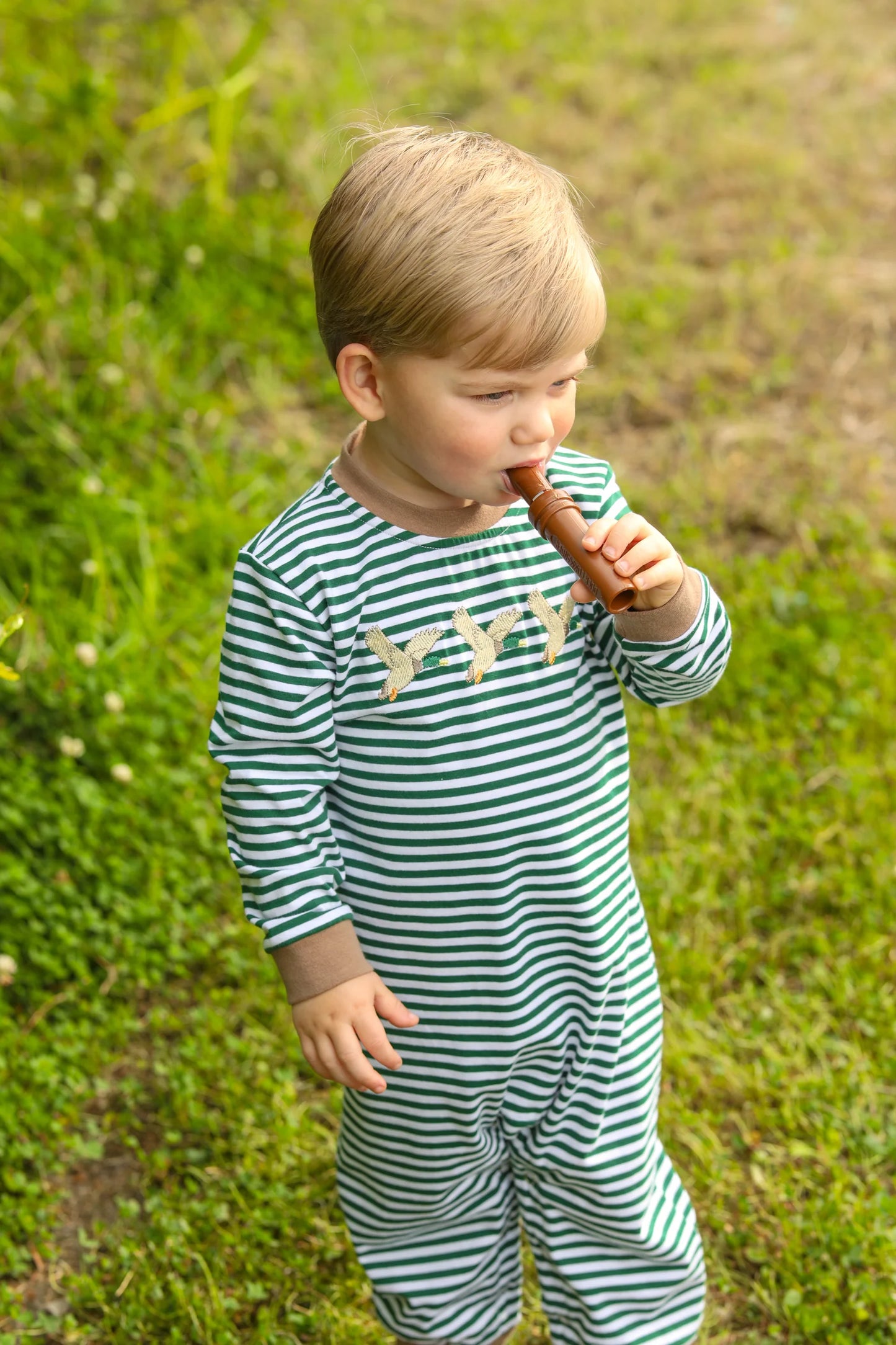 Boys Mallard Romper