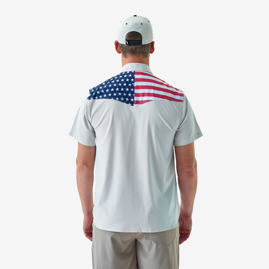 Burlebo Performance Western Shirt- All American