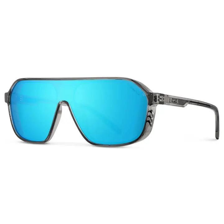 Ryder - Men's Rectangular Polarized Shield Sunglasses