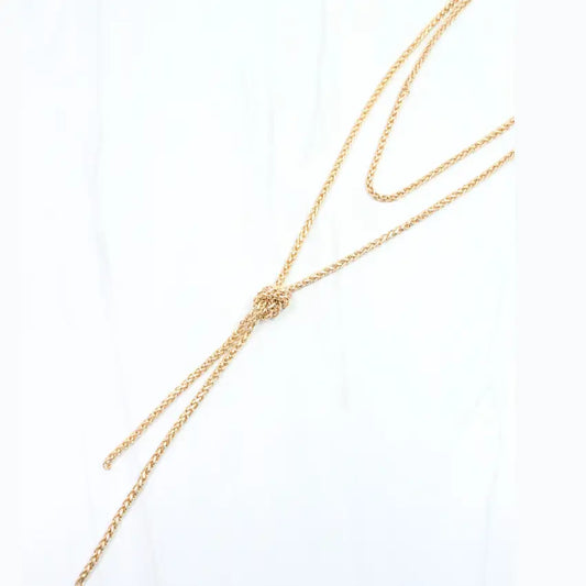 Gracie Long Rope Necklace