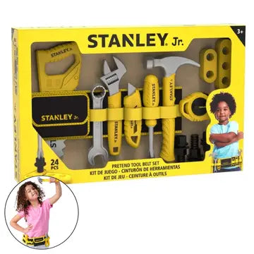 Stanley Jr. Pretend Play Tools & Toolbelt Set