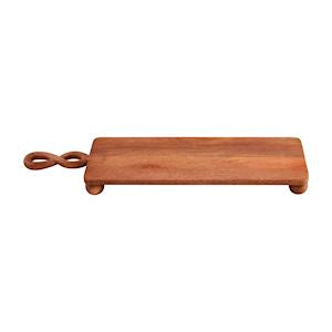 Footed Twisted Handle Board