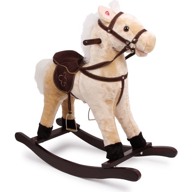 Small Foot Plush Rocking Horse