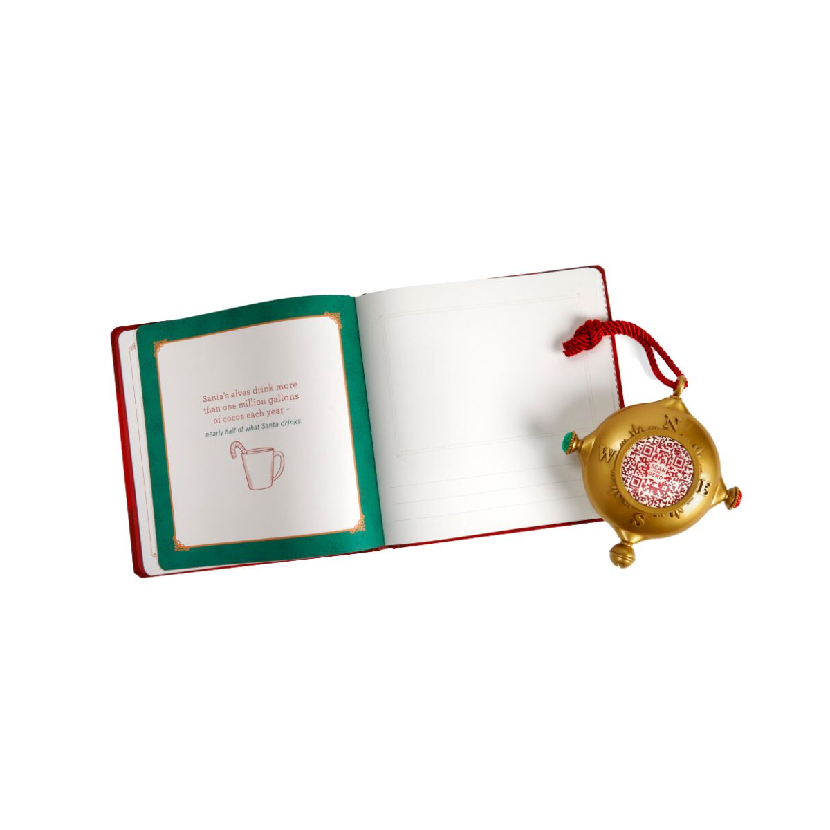 SANTA'S KINDNESS ORNAMENT AND JOURNAL