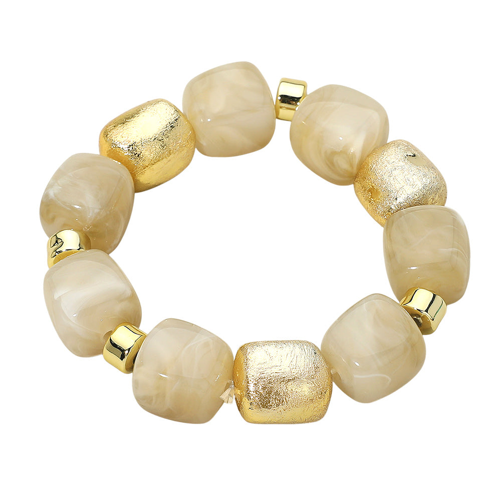 Chunky Marble Bracelet