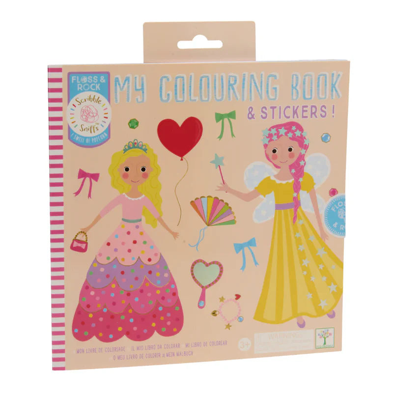 Princess and Dino Coloring Books