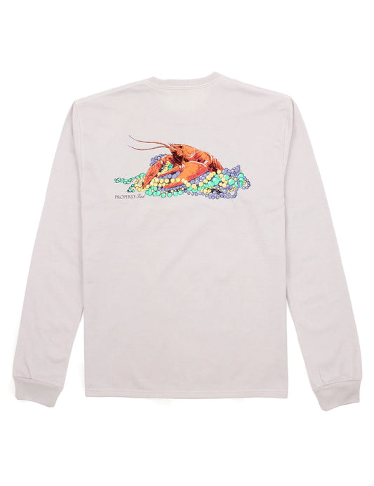 Mardi Crawfish LS Tee