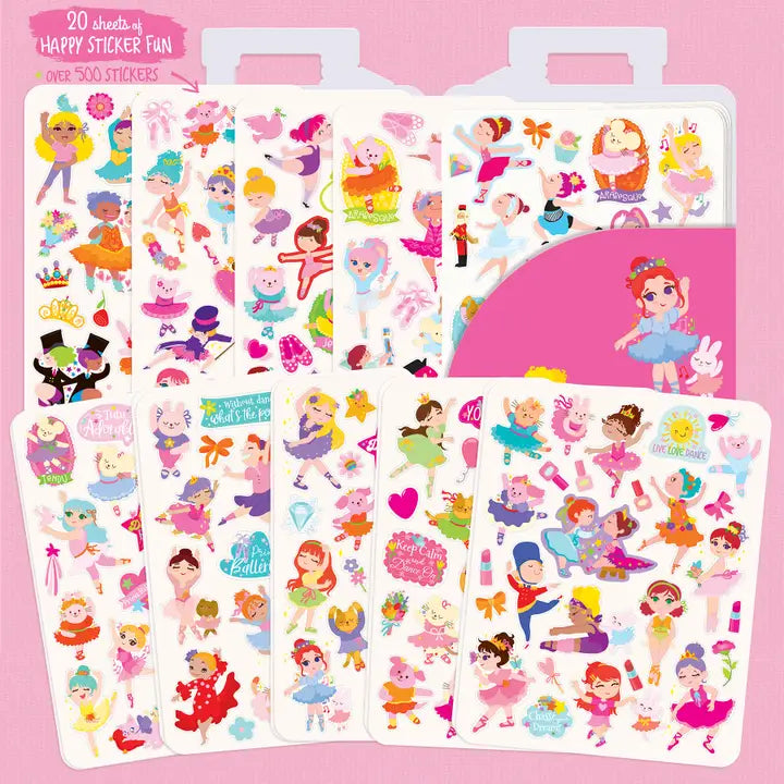 500+ Stickers On-The-Go Dance Magic