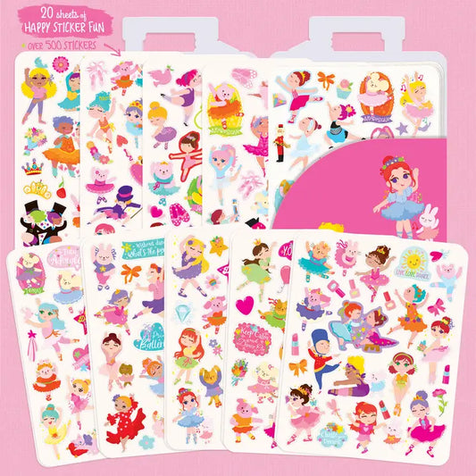 500+ Stickers On-The-Go Dance Magic