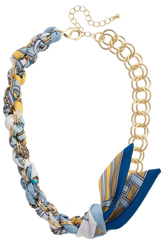 Desiree Chain Scarf Necklace