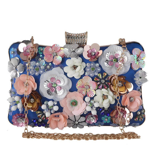 Floral Frida Clutch