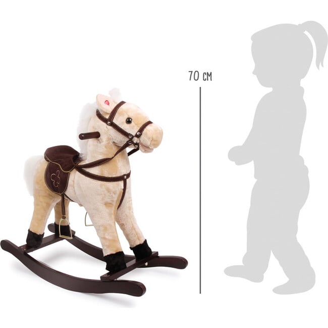 Small Foot Plush Rocking Horse