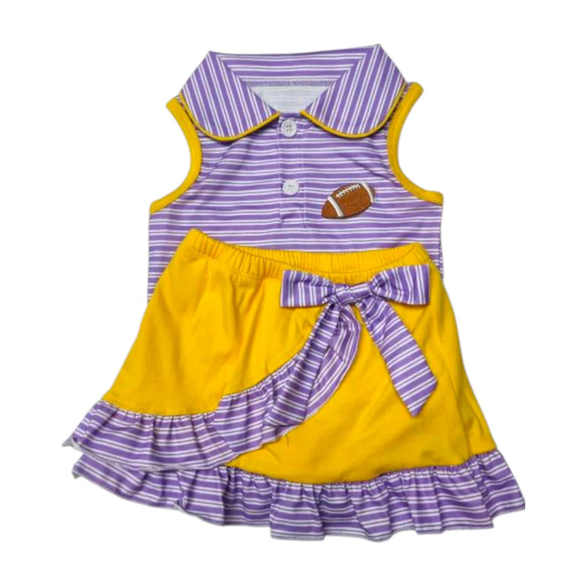 Gameday Cheer Set Purple & Gold