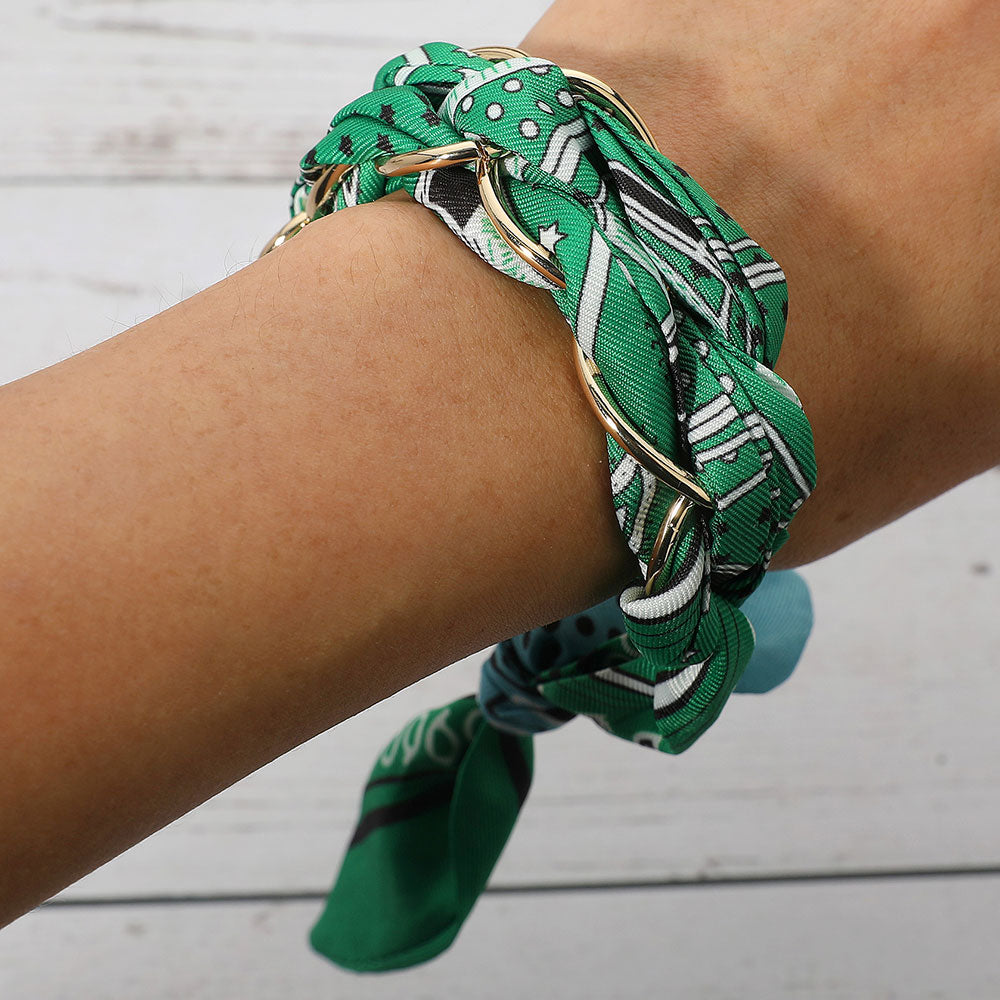 Bandana Scarf Adjustable Bracelet