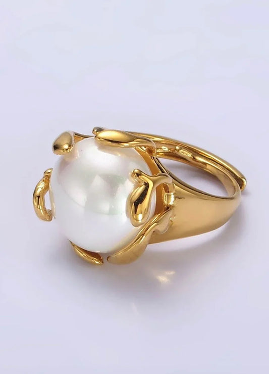 Pear Flower Ring