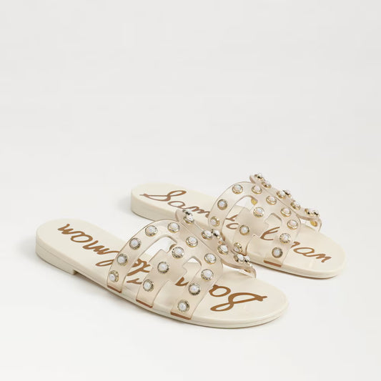 Sam Edelman Ivory Bay Jelly Slide Sandal