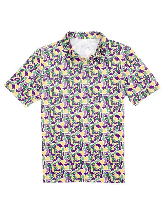 Inlet Polo Mardi Gras Camo