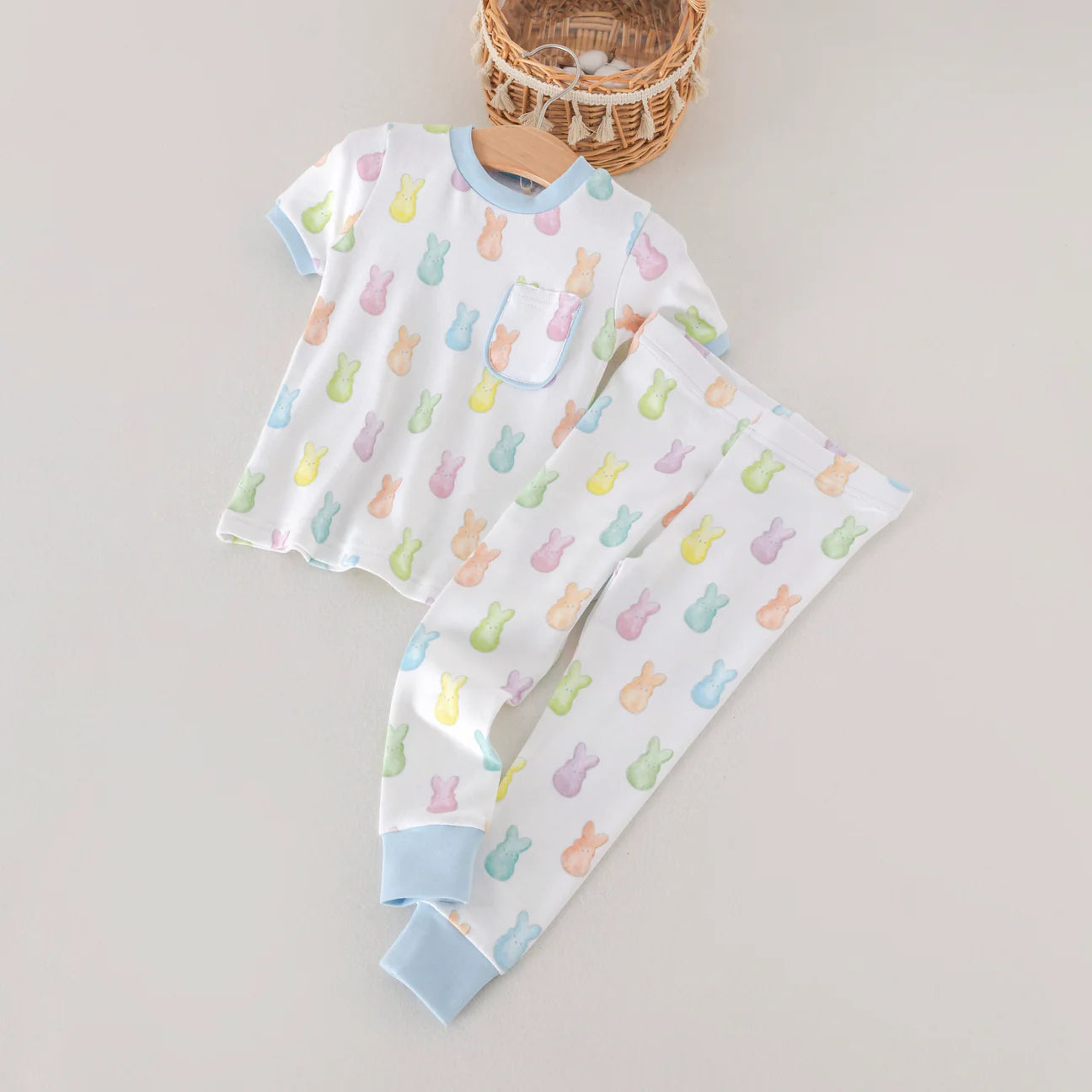 Hoppy Easter Organic Cotton Pajamas