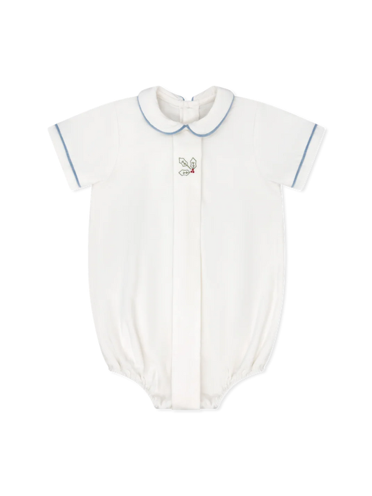 Palmer Bubble, Winter White Velvet, Holly
