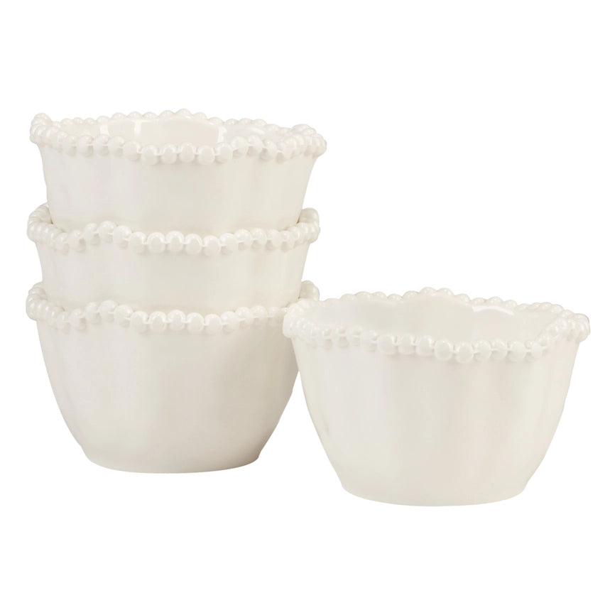 Perlette Cream Dipping Bowl