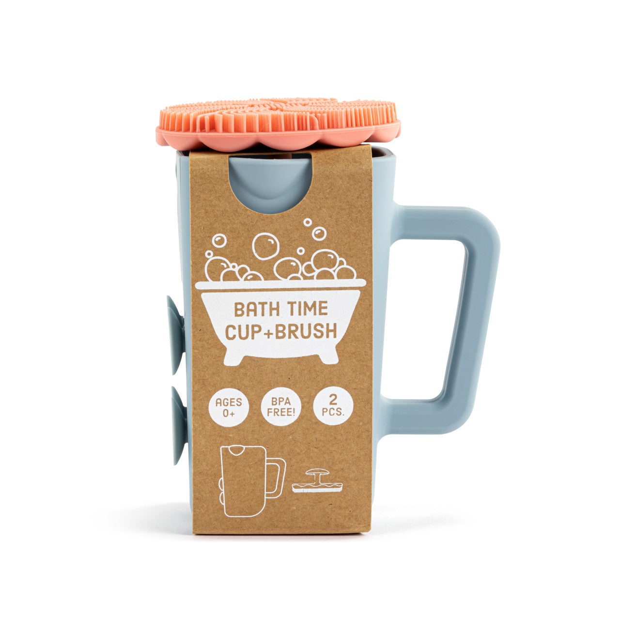 Bathtime Brush + Cup Set